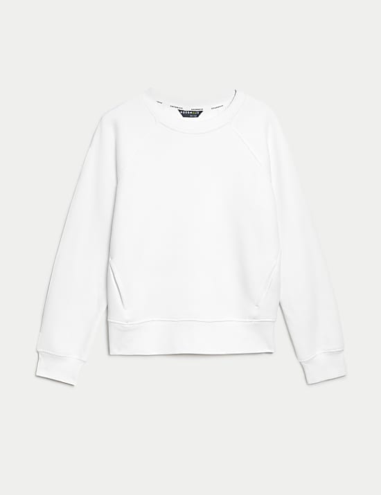 Cotton Rich Crew Neck Sweatshirt