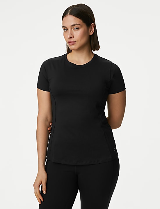 Scoop Neck Short Sleeve T-Shirt