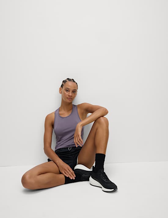 Scoop Neck Racer Back Vest Top