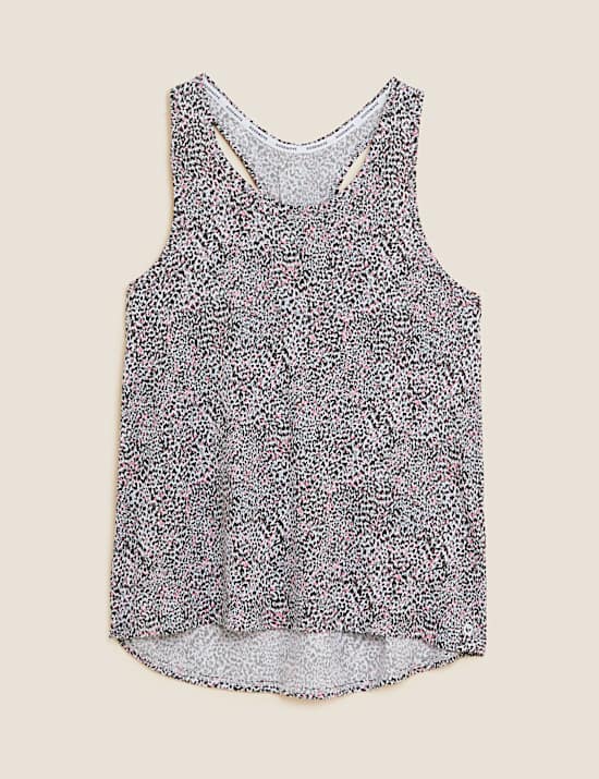 Scoop Neck Relaxed Sleeveless Yoga Top