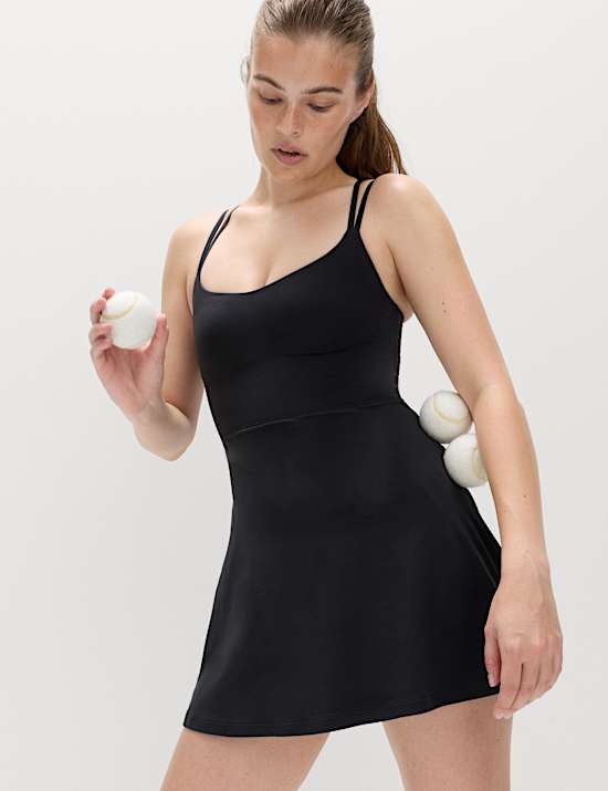 Strappy Mini Tennis Dress