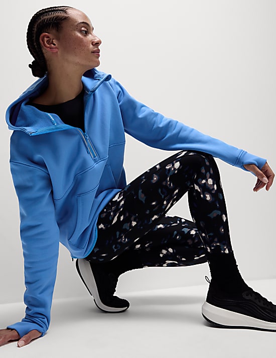 Ultraheat&trade; Half Zip Relaxed Hoodie