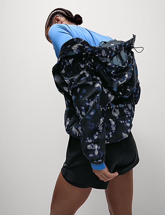 Opvouwbaar sportjasje met Stormwear&trade; en print