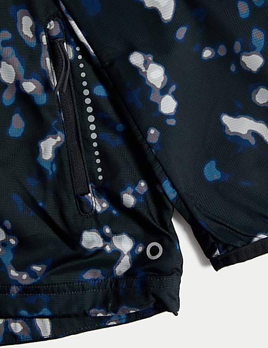 Opvouwbaar sportjasje met Stormwear&trade; en print