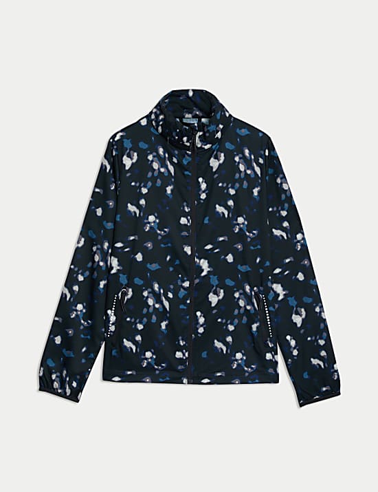 Opvouwbaar sportjasje met Stormwear&trade; en print