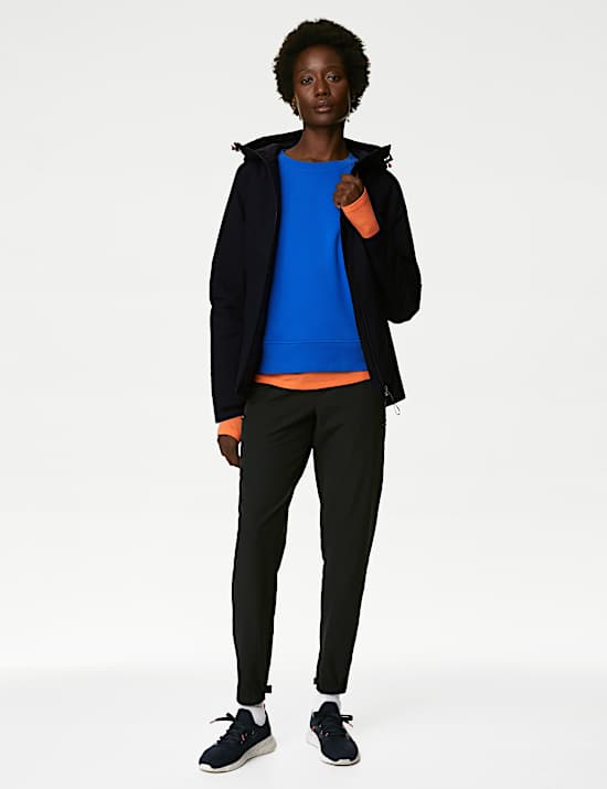 Gewatteerd, waterdicht jasje met capuchon