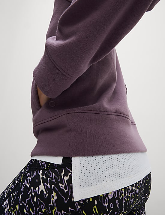 Cotton Rich Crew Neck Sweat-shirt