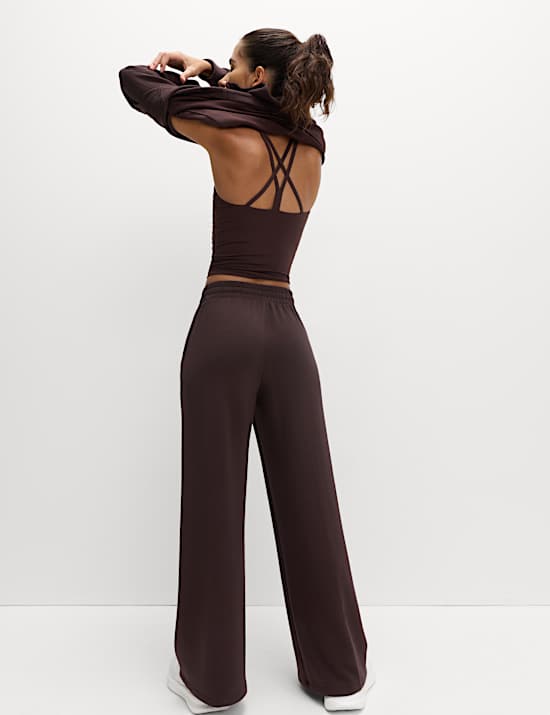 High Waisted Ultraluxe Wide Leg Trousers