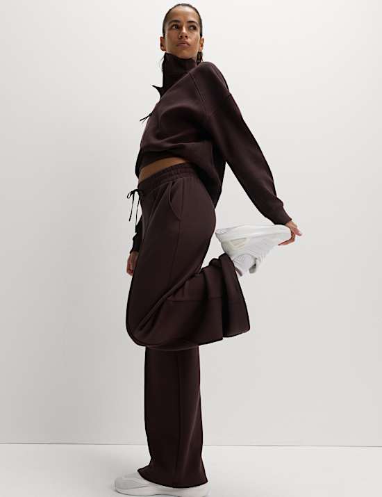 High Waisted Ultraluxe Wide Leg Trousers