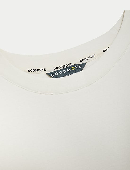 Oversized yogasweater met plooi achter