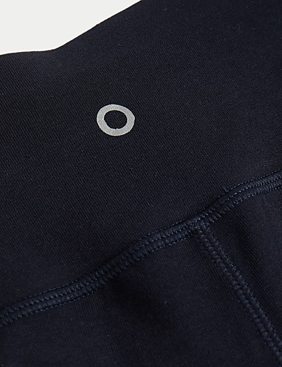 Jogging coupe droite en coton à bande latérale