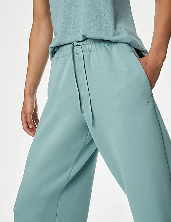 Broekrok met hoge taille en wijde pijpen