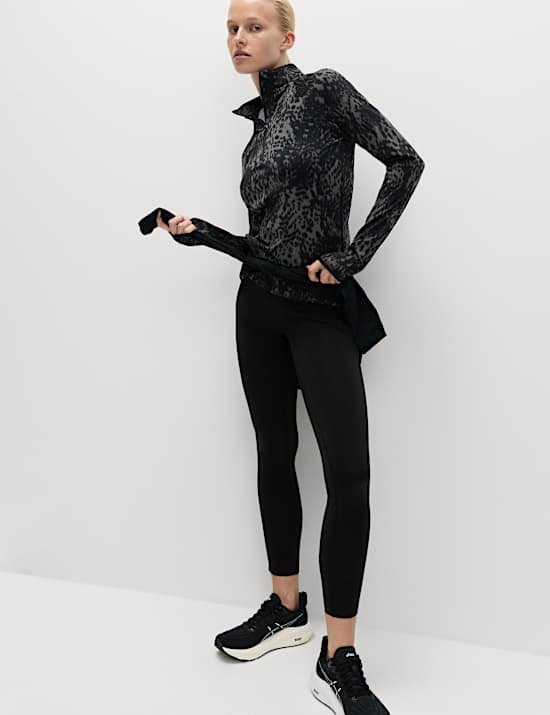 Ultraheat™ Printed Half Zip Running Top