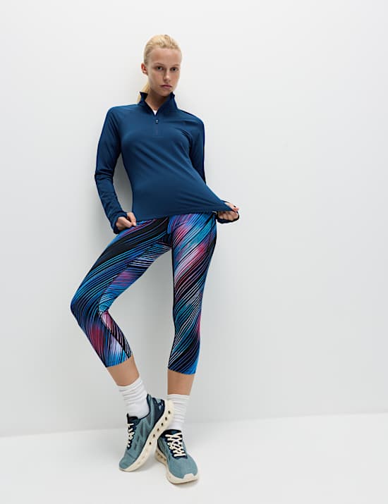 חולצת ריצה Ultraheat עם צווארון נשפך