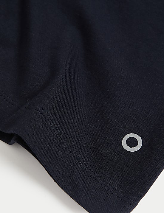 Camiseta de algod&oacute;n con escote abierto