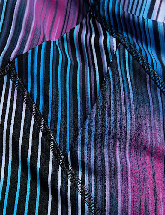 Go Train-fitnesslegging met hoge taille en print