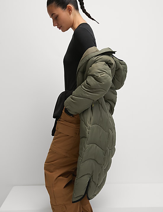 Wandeltop met ronde hals en merinowol