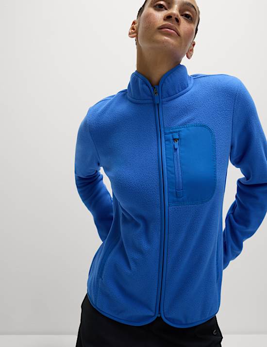 Thermal Zip Up Funnel Neck Fleece