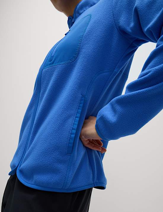 Thermal Zip Up Funnel Neck Fleece