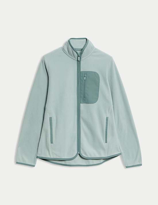 Ισοθερμικό φλις με ψηλό γιακά και φερμουάρ