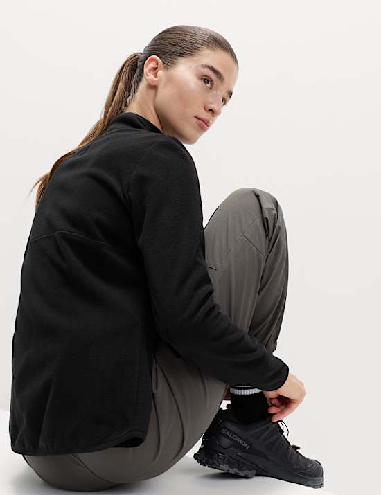 Thermal Zip Up Funnel Neck Fleece