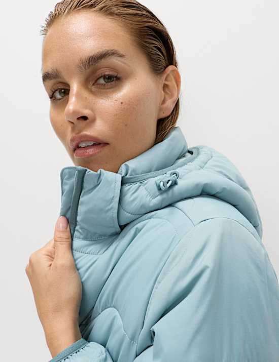 Quilted Hooded Puffer Jacket with Stormwear™