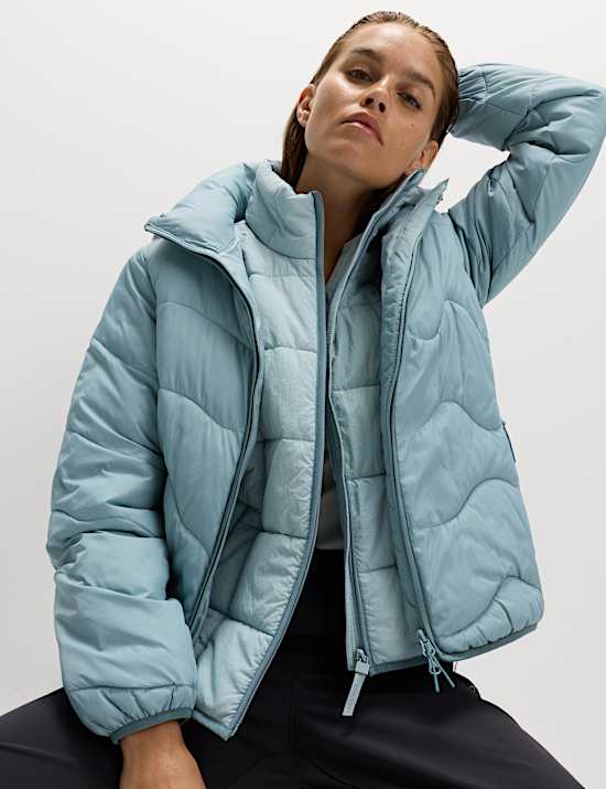 Quilted Hooded Puffer Jacket with Stormwear™