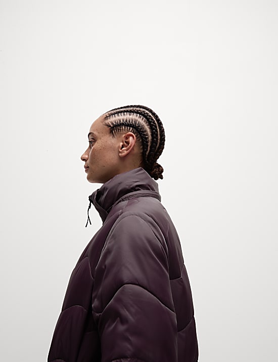 Stormwear&trade; Quilted Hooded Longline Puffer Coat