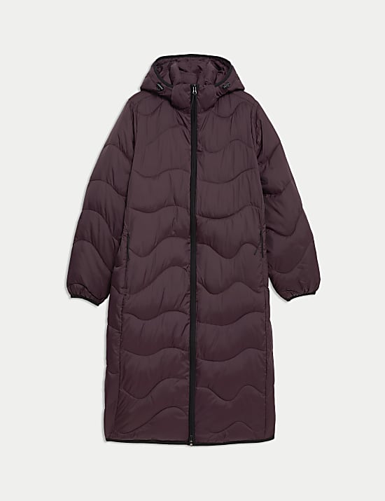 Stormwear&trade; Quilted Hooded Longline Puffer Coat