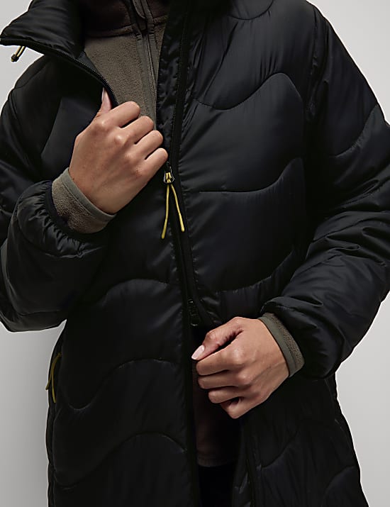 Stormwear&trade; Quilted Hooded Longline Puffer Coat