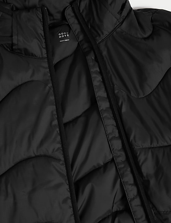 Stormwear&trade; Quilted Hooded Longline Puffer Coat