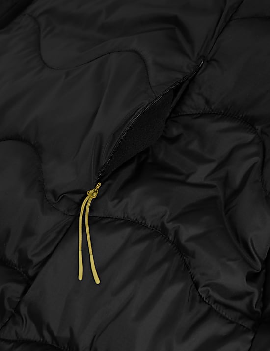 Stormwear&trade; Quilted Hooded Longline Puffer Coat