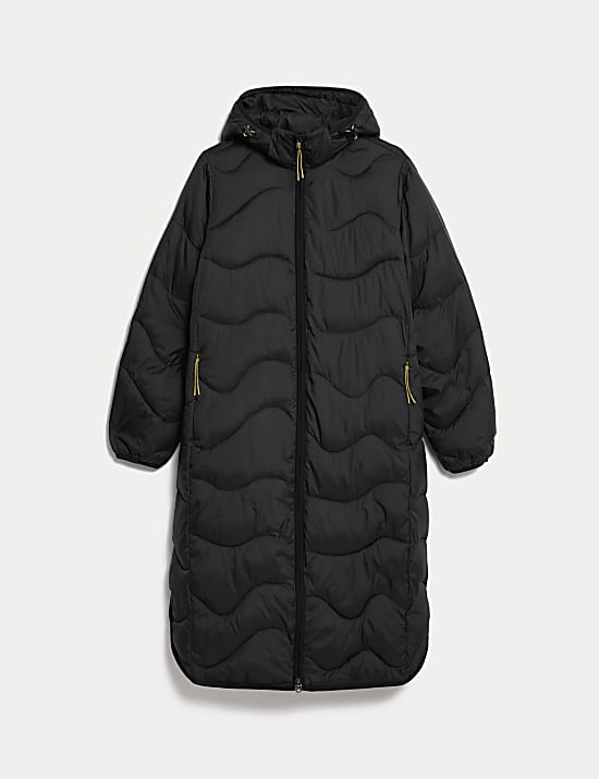 Stormwear&trade; Quilted Hooded Longline Puffer Coat
