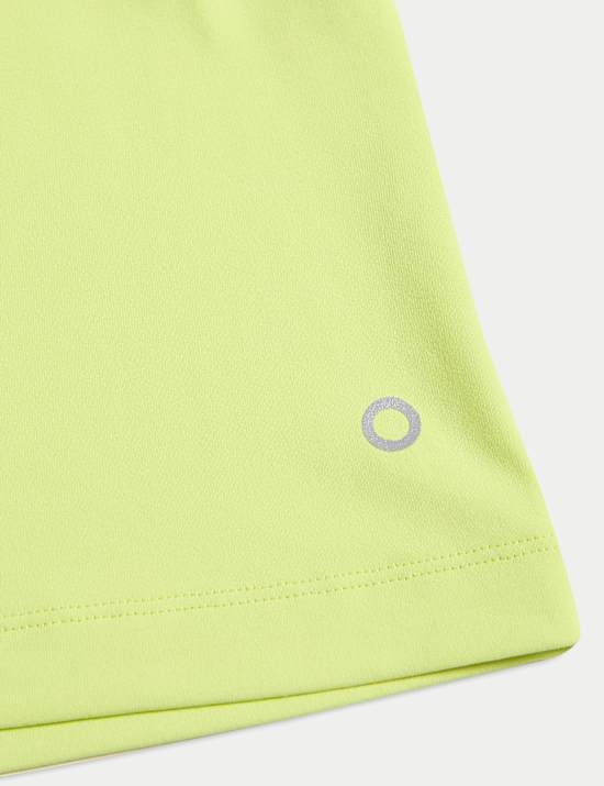 Sportieve skort met hoge taille