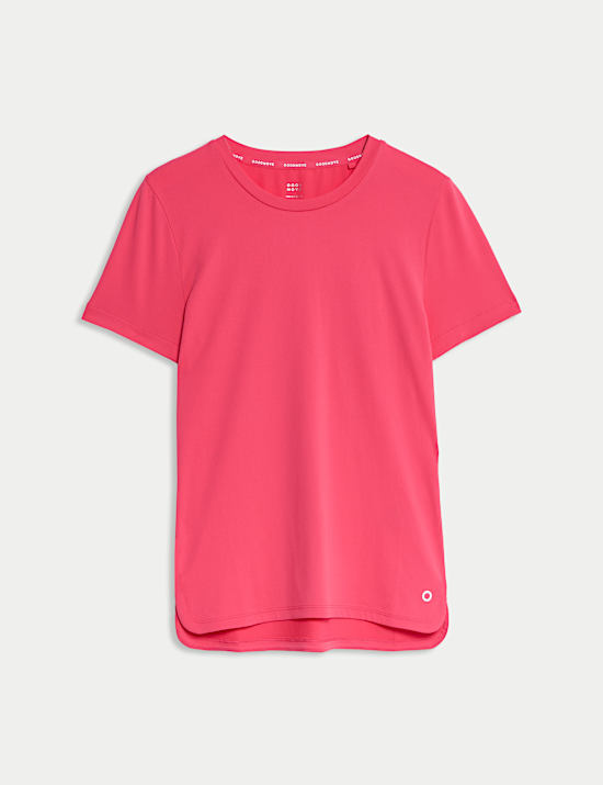 Scoop Neck Fitted T-Shirt