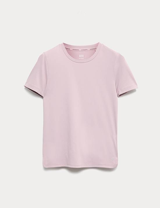 Scoop Neck Fitted T-Shirt