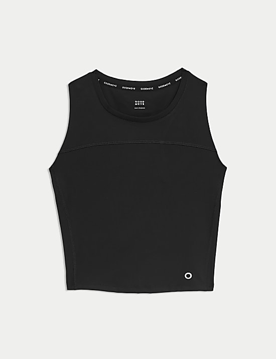 D&eacute;bardeur coupe courte et ajust&eacute;e &agrave; d&eacute;collet&eacute; rond