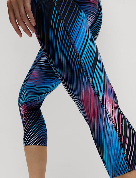 Leggings de sport courts taille haute Go Train