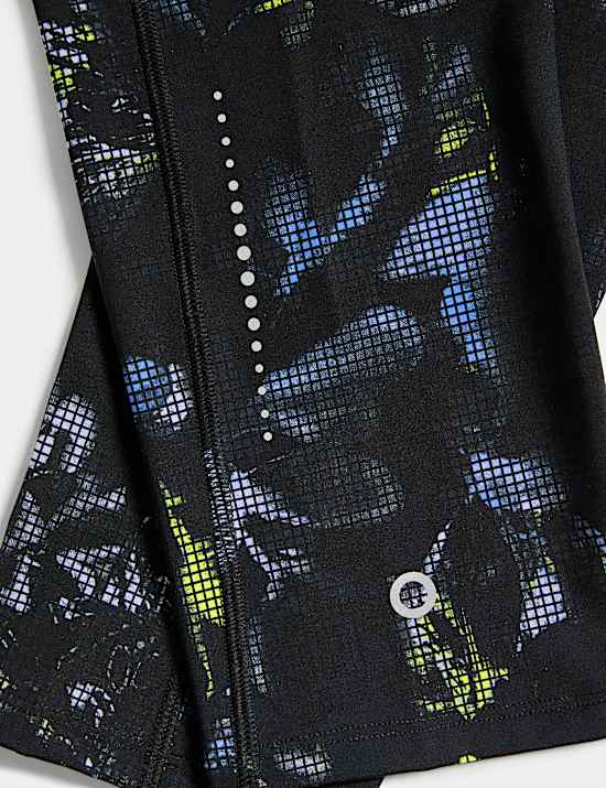 Go Train High Waisted Cropped Gym Leggings