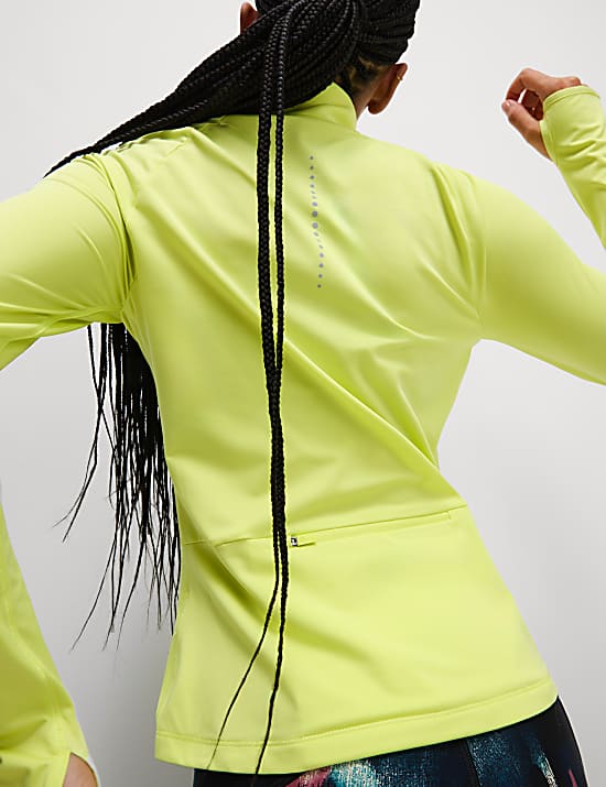 Ultraheat&trade; Zip Up Fitted Running Top