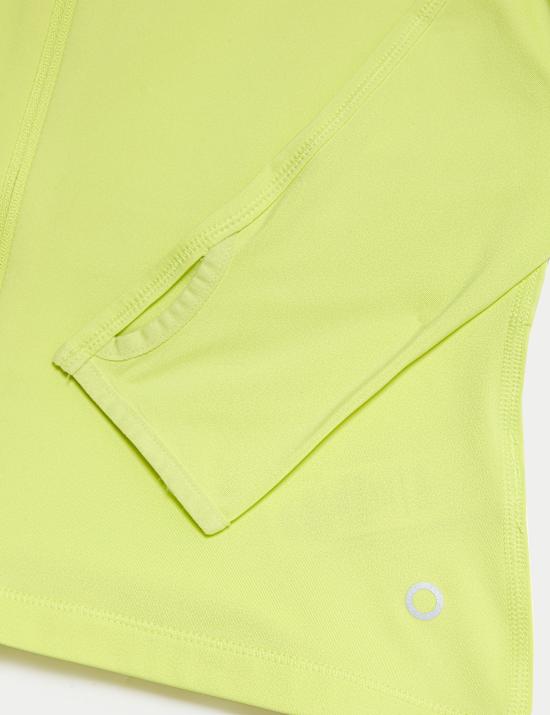 Ultraheat&trade; Zip Up Fitted Running Top