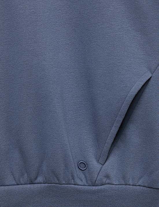 Cotton Rich Oversized Sweatshirt