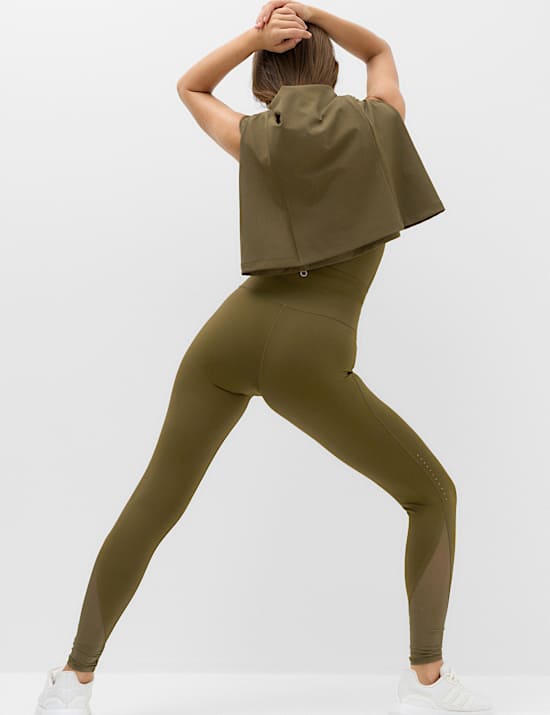 Go Train Waist Sculpt Mesh Leggings