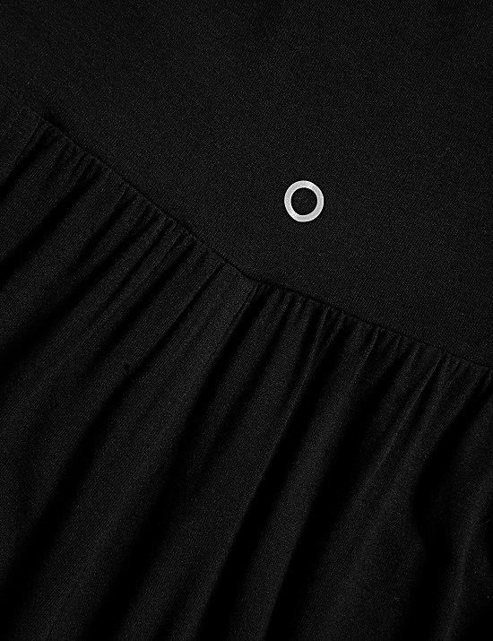 Hoch geschnittene Yoga-Jogginghose mit Haremschnitt