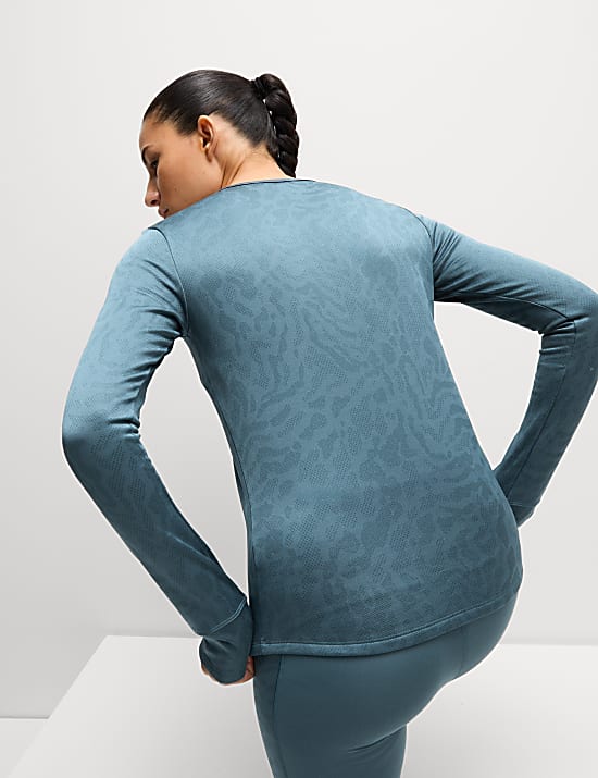 Ultraheat&trade; Thermal Jacquard Top