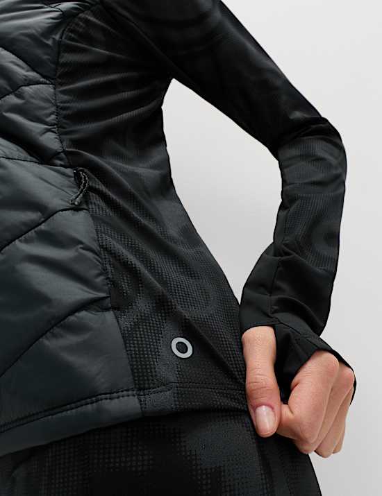 Stormwear™ Funnel Neck Reflective Padded Running Jacket