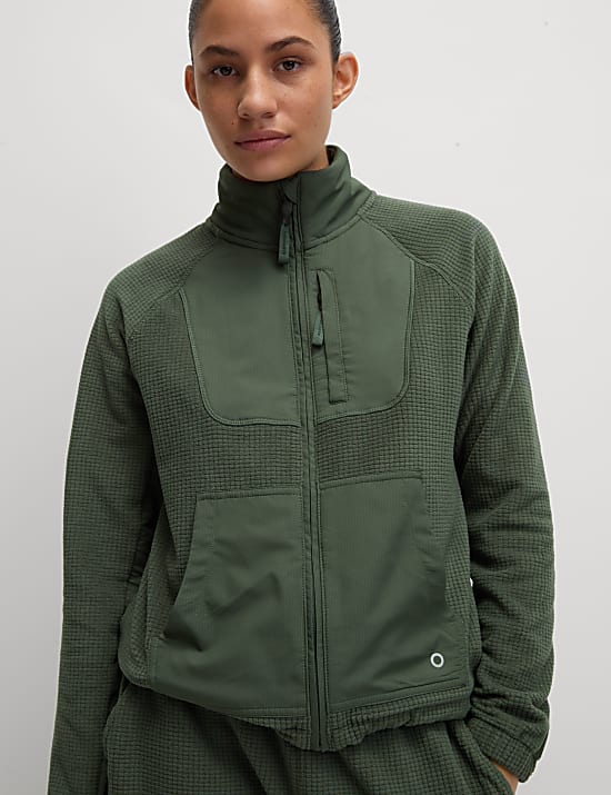 Jasje van Ultraheat&trade; fleece met opstaande kraag