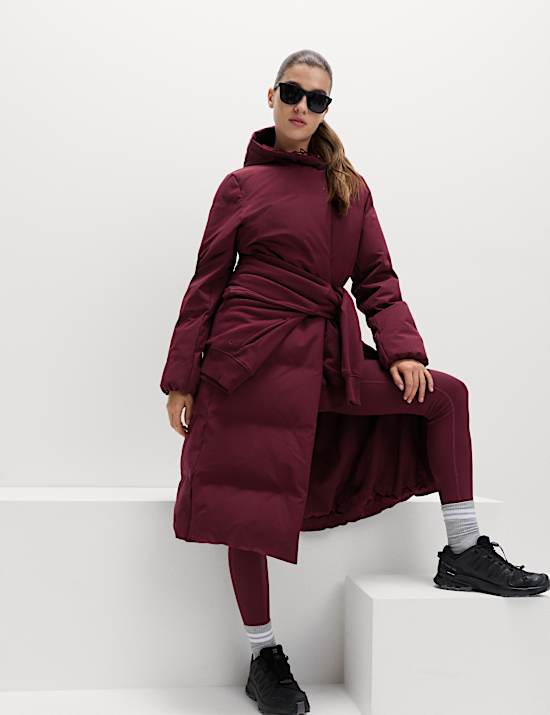 Feather & Down Stormwear™ Hooded Duvet Coat