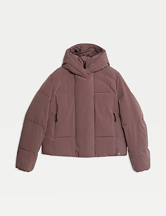 Stormwear™ Hooded Cropped Puffer Jacket