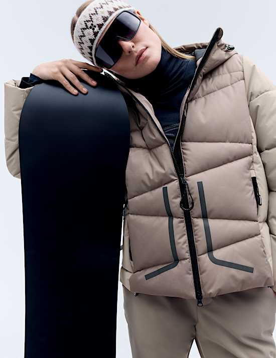 Stormwear™ Padded Reflective Ski Puffer Jacket